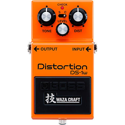 BOSS DS-1W Waza Craft Distortion Guitar Effects Pedal -