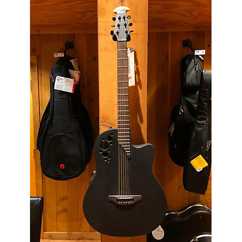 Ovation DS778TX Acoustic Electric Guitar Black