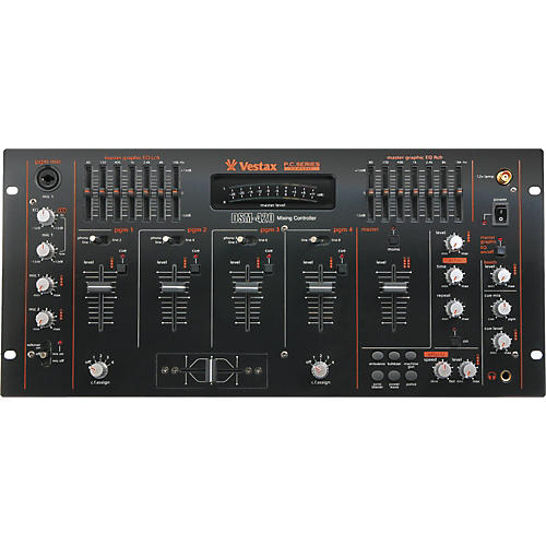 DSM-420 4-Channel DJ Mixer with Effects