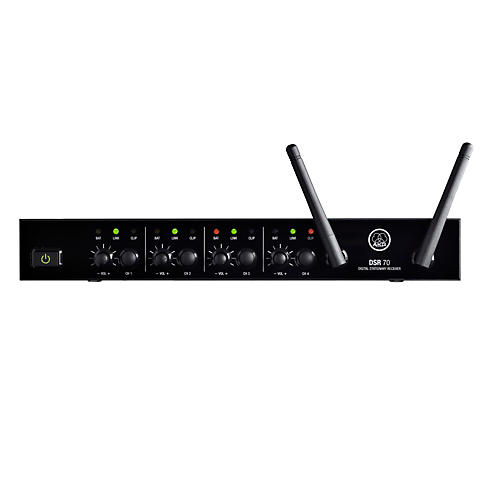 DSR70Q Digital 4-Channel Stationary Rackmount Wireless Receiver