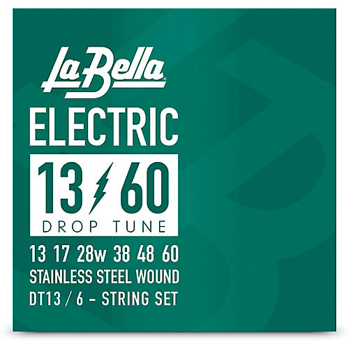 LaBella DT13 Drop Tune Stainless Steel 6-String Set 13 - 60