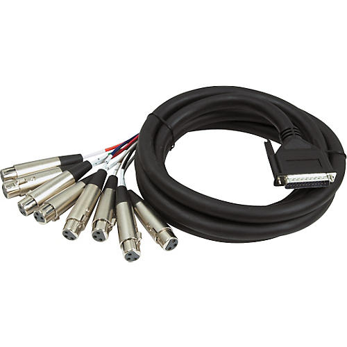 Hosa DTF-803 DTF-803 25-Pin to Female XLR Cable 9.9 ft.