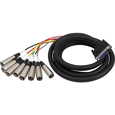 Hosa DTM-803 DTM-803 25-Pin to Male XLR Cable