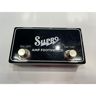 Supro DUAL FOOTSWITCH Pedal