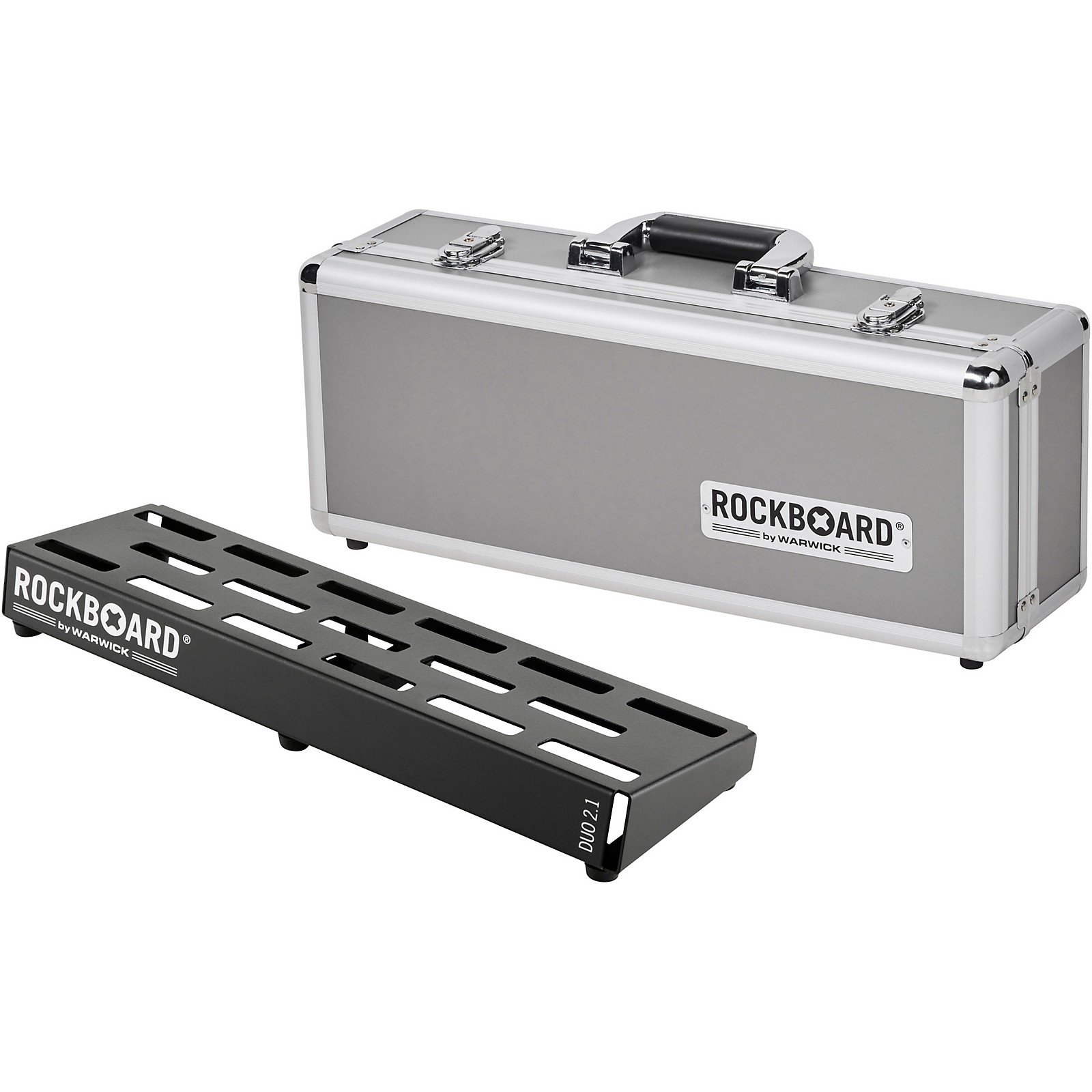 RockBoard DUO 2.1 Pedalboard with Flight Case Musician's Friend