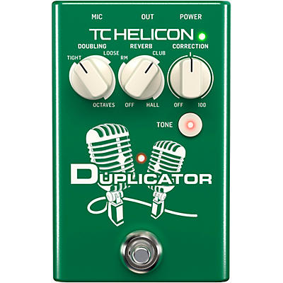 TC Helicon DUPLICATOR Vocal Doubling Effects Pedal