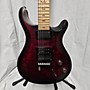 Used PRS DUSTIE WARING CE24 FLOYD Solid Body Electric Guitar Black Cherry