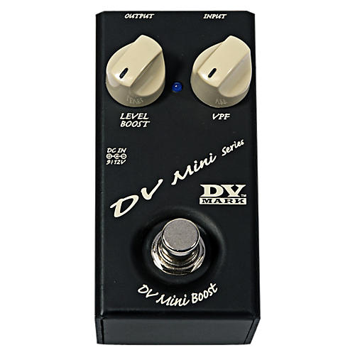 DV Mini Boost Compact Guitar Boost Effects Pedal With Filter