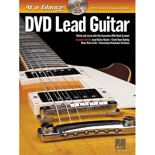 Hal Leonard DVD Lead Guitar - At a Glance Series (Book/DVD)