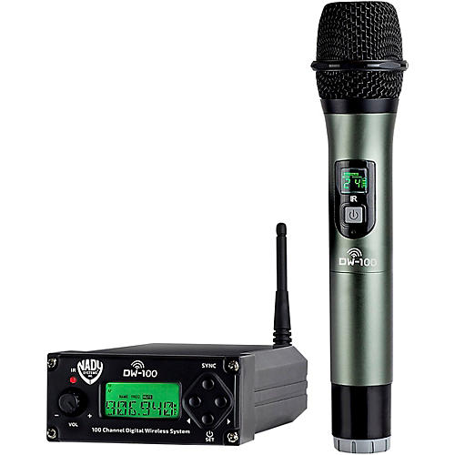 DW-100 - 100-Channel Digital Handheld Wireless Microphone