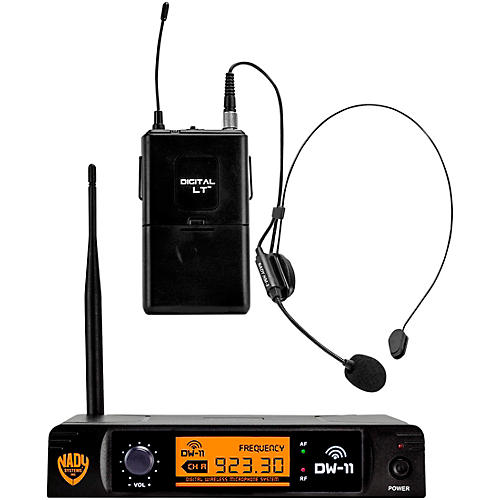 DW-11 LT 24 bit Digital Headmic Wireless Microphone System
