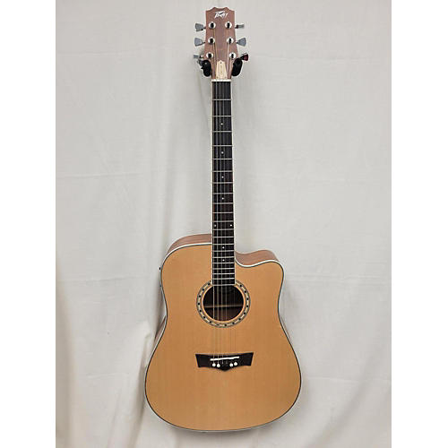 Peavey DW2-CE Acoustic Guitar Antique Natural