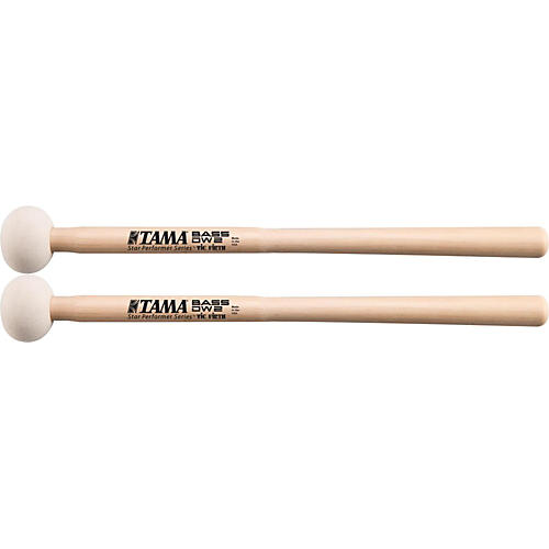 DW2 Star Performer Marching Bass Drum Mallet by Vic Firth