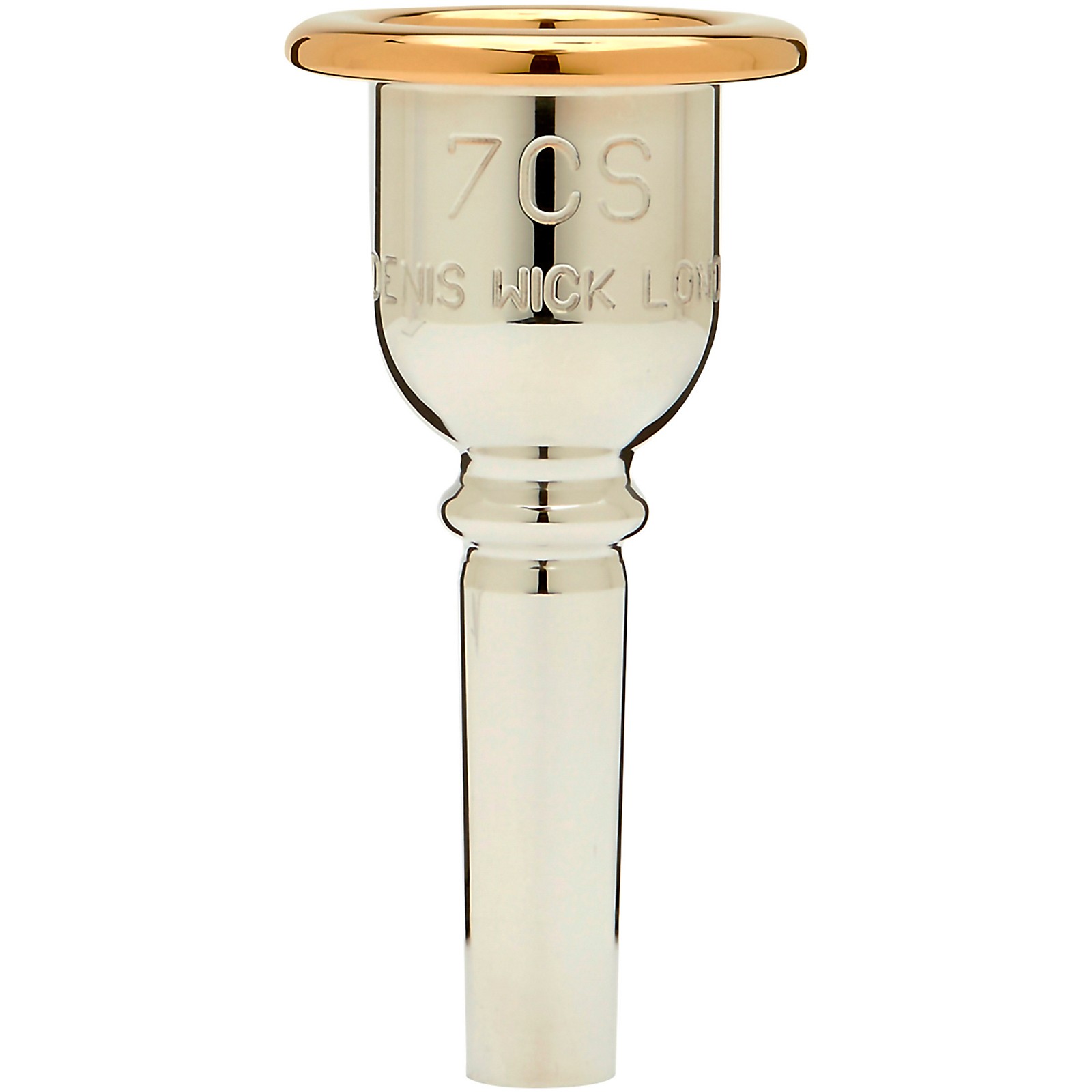 Denis Wick DW3180 Heritage Series Trombone Mouthpiece Silver 7Cs