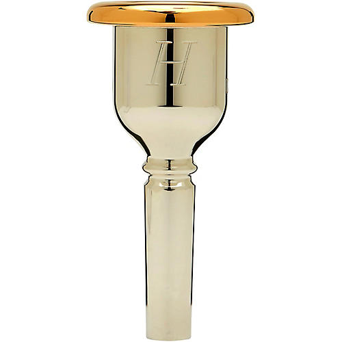 Large Shank Denis Wick 3L Gold-plated Tuba Mouthpiece 