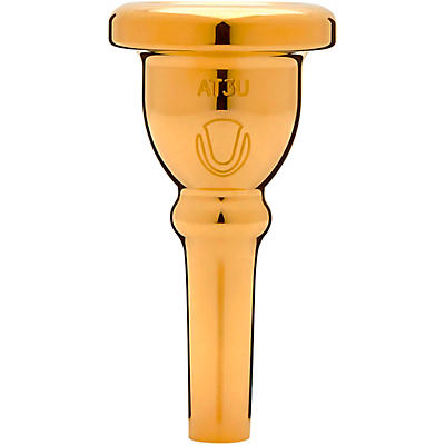 Denis Wick DW4386-AT Aaron Tindall Signature Ultra Series American Shank Tuba Mouthpiece in Gold