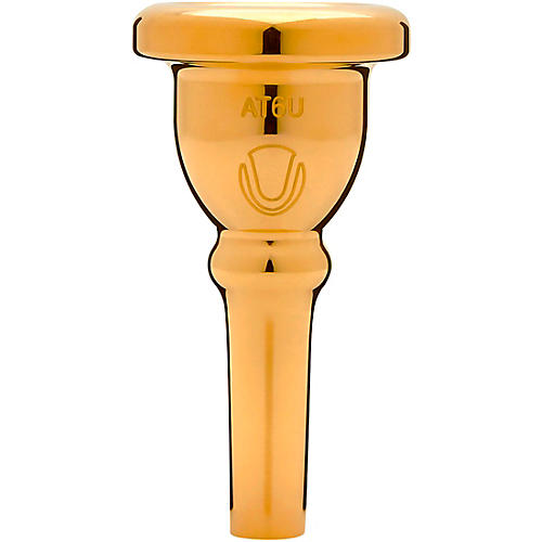 Denis Wick DW4386-AT Aaron Tindall Signature Ultra Series American Shank Tuba Mouthpiece in Gold AT6UY