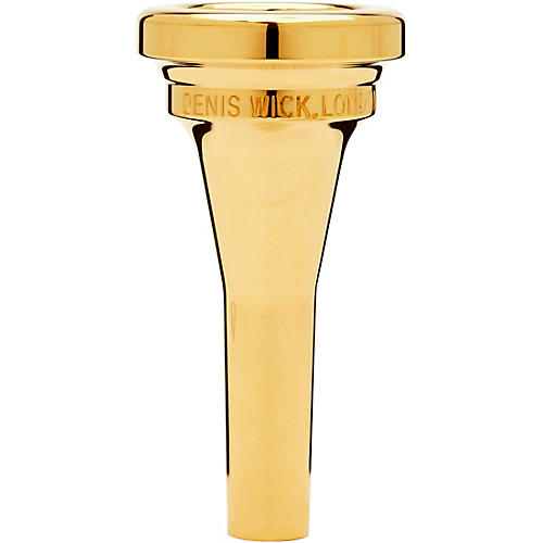 Denis Wick DW4880E-SM Steven Mead Series Euphonium Mouthpiece in Gold 2