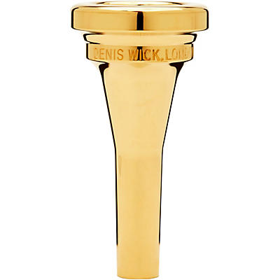 Denis Wick DW4880E-SM Steven Mead Series Euphonium Mouthpiece in Gold