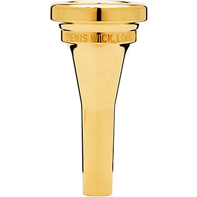 Denis Wick DW4880E-SM Steven Mead Series Euphonium Mouthpiece in Gold