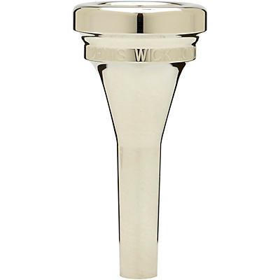 Denis Wick DW5880B-SM Steven Mead Series Baritone Horn Mouthpiece in Silver
