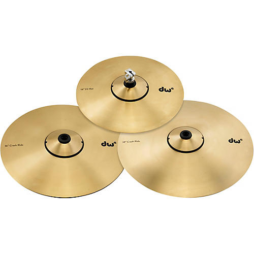 DW DWe 3-Piece Electronic Metal Cymbal Pack Condition 1 - Mint