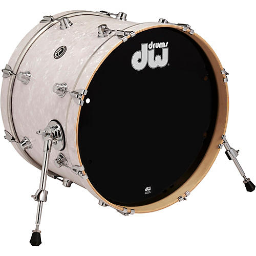 DW DWe Wireless Acoustic/Electronic Convertible Bass Drum 20 x 14 in. Finish Ply White Marine Pearl