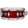 DW DWe Wireless Acoustic/Electronic Convertible Snare Drum 14 x 5 in. Lacquer Custom Specialty Black Cherry Metallic