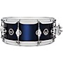 DW DWe Wireless Acoustic/Electronic Convertible Snare Drum 14 x 5 in. Lacquer Custom Specialty Midnight Blue Metallic