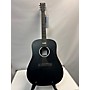 Used Martin DX Johnny Cash Acoustic Electric Guitar Black