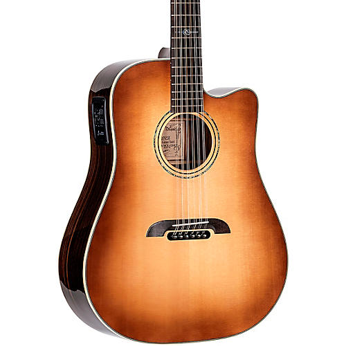 DY70CE12SHB Yairi Standard 12-String Dreadnought Acoustic-Electric Guitar