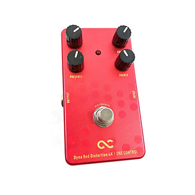 One Control DYNA RED 4K Effect Pedal
