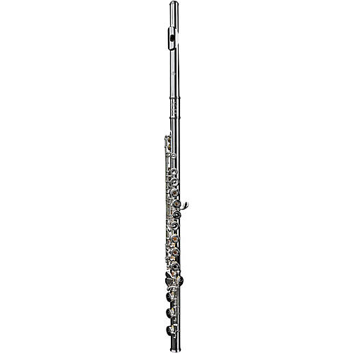 DI ZHAO DZ 601 Intermediate Flute, Open Hole, Pointed Arms, Silver Headjoint, Silver Plated Dody Offset G B-Foot