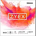 D'Addario DZ612 Zyex 3/4 Bass Single D String MediumMedium