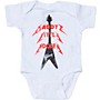 Gibson Daddy's Little Rocker Flying V Onesie 3/6M White