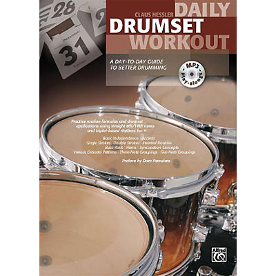 Alfred Daily Drumset Workout Book & MP3 CD