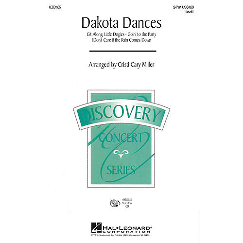 Hal Leonard Dakota Dances 2-Part arranged by Cristi Cary Miller