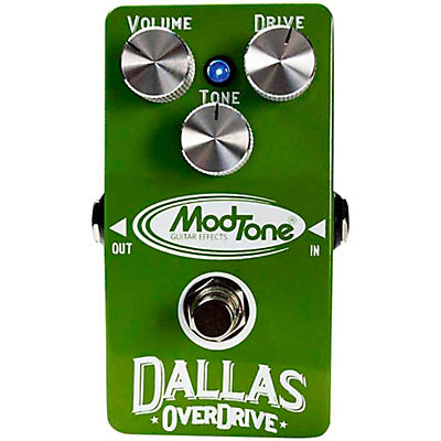 Modtone Dallas Overdrive Guitar Effects Pedal
