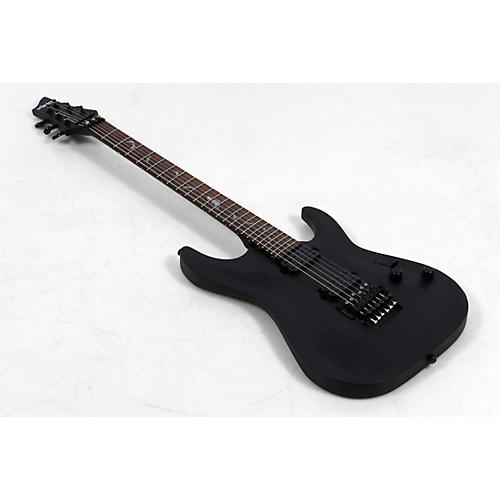 Schecter Guitar Research Damien-6 FR 6-String Electric Guitar Condition 3 - Scratch and Dent Satin Black 197881206840