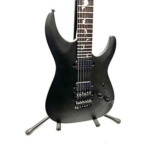 Schecter Guitar Research Damien 6 Solid Body Electric Guitar Flat Black