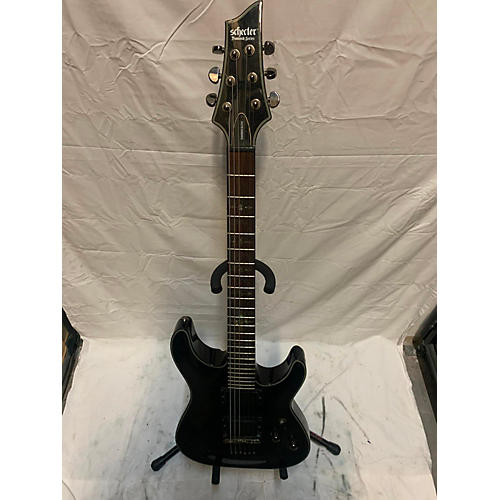 Schecter Guitar Research Damien Elite 6 Solid Body Electric Guitar Black