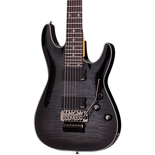 Schecter Guitar Research Damien Elite-7 Electric Guitar with Floyd Rose ...