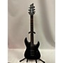 Used Schecter Guitar Research Damien Floyd Rose Solid Body Electric Guitar matte black