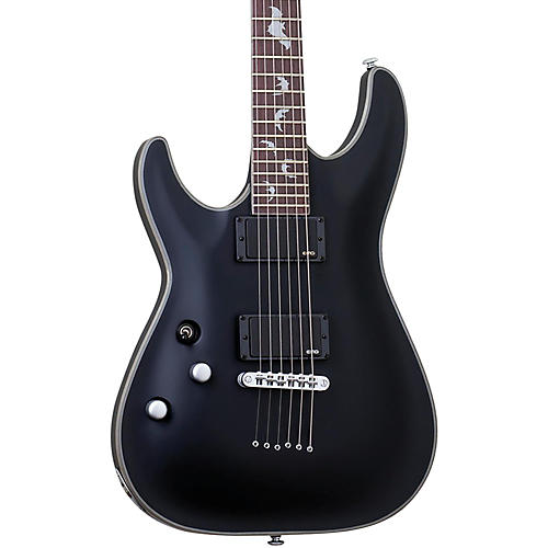 Schecter Guitar Research Damien Platinum 6 Left-Handed Electric Guitar Satin Black