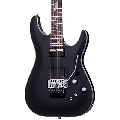 Schecter Guitar Research Damien Platinum 6 With Floyd Rose and Sustainiac Electric Guitar