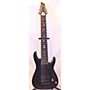 Used Schecter Guitar Research Damien Platinum-9 Solid Body Electric Guitar matte black