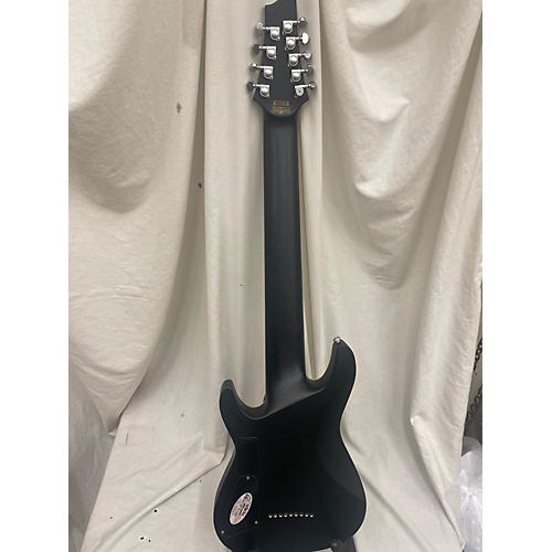 Schecter Guitar Research Damien Platinum 9 Solid Body Electric Guitar Black