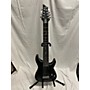 Used Schecter Guitar Research Damien Platinum Solid Body Electric Guitar Satin Black