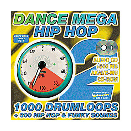 Dance Mega Hip Hop 2 Audio CD and Akai/E-MU Sample CD-ROM