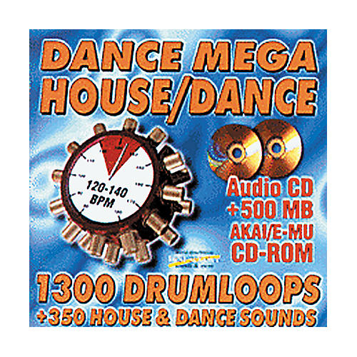 Dance Mega House/Dance Audio/Akai/Emu Sample CD-ROM